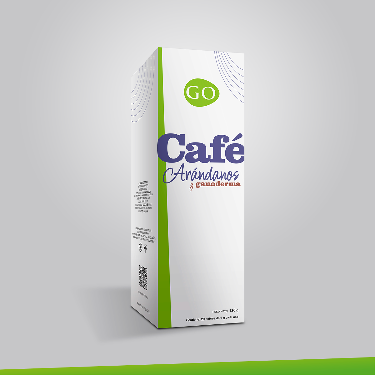 CAFÉ DE MIRTILOS E GANODERMA
